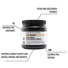 Load image into Gallery viewer, PURE VANILLA VEGAN PROTEIN FORMULA